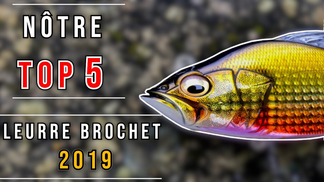 Notre TOP 5 des LEURRE a BROCHET 2019