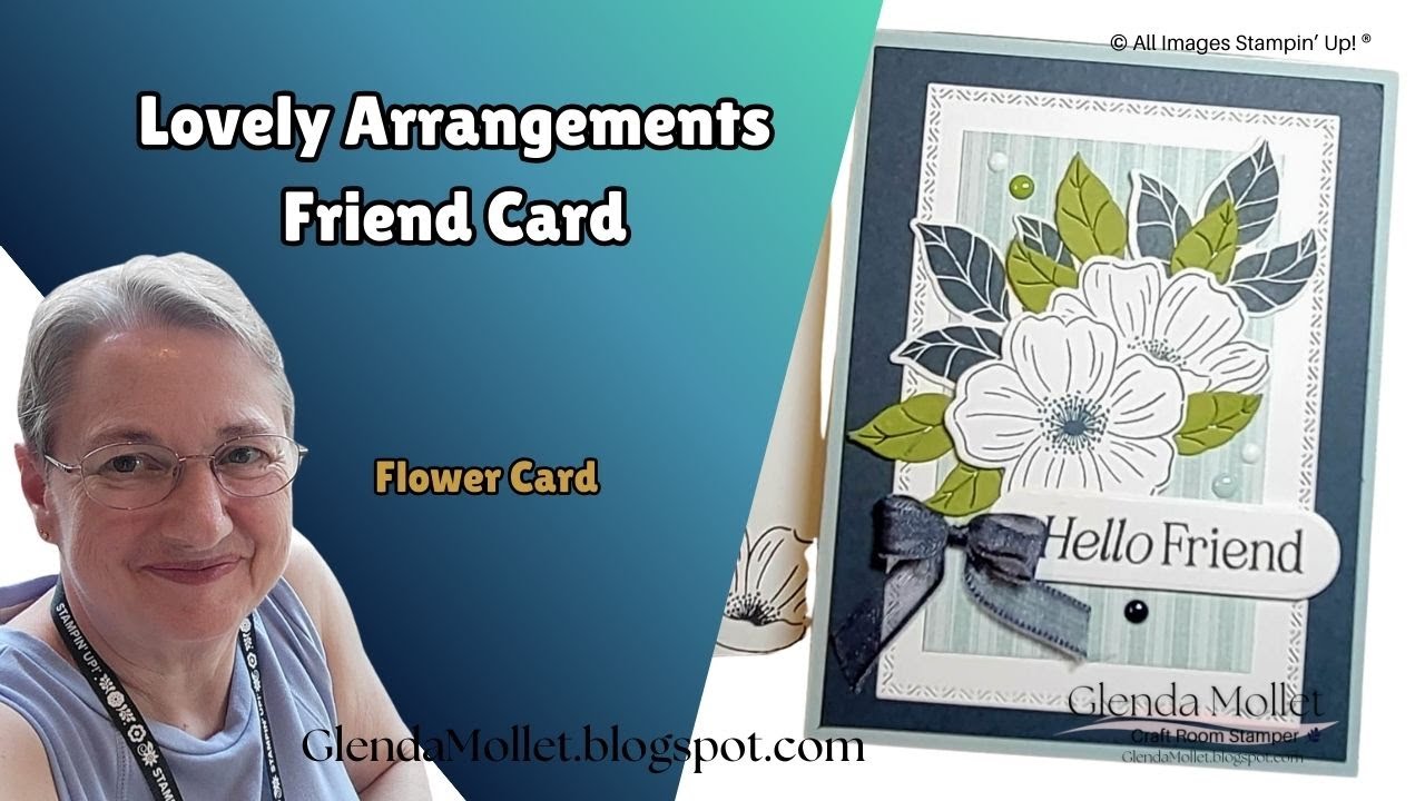Lovely Arrangements Handmade Card | Elegant Floral Card Making Tutorial