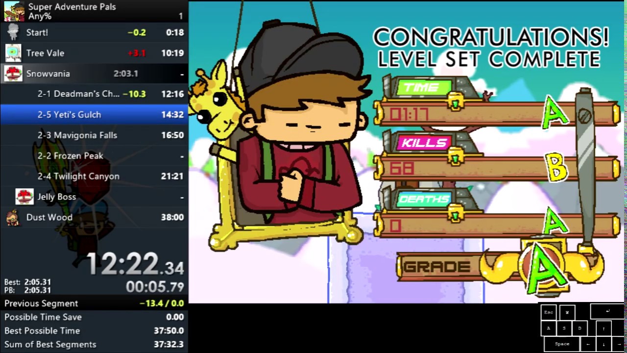 Super Adventure Pals Any% in 34:31