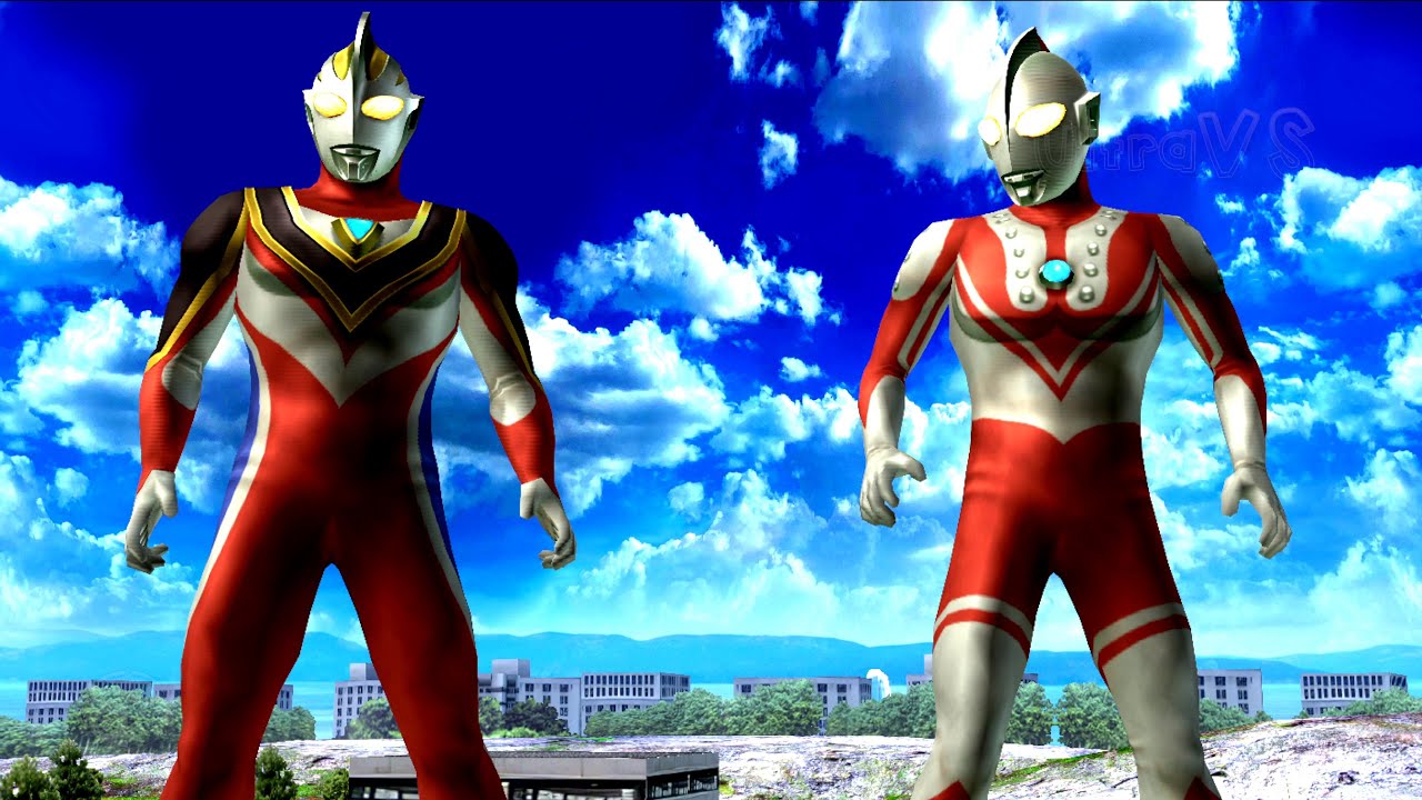 Ultraman GAIA SUPREME and Ultraman ZOFFY - TagTeam NEW Request 1070