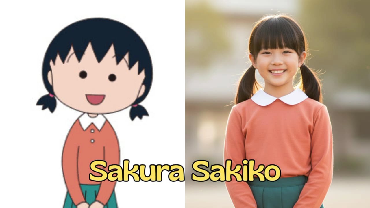 From Anime to Reality: Chibi Maruko-chan in Real Life