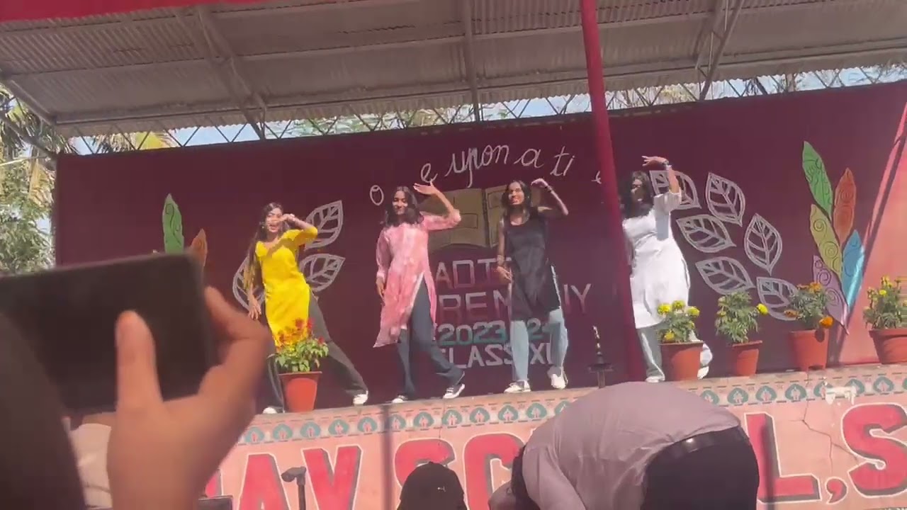 TATA DAV SCHOOL SIJUA BHELATAND DHANBAD JHARKHAND, Farewell dance 2023-2024 batch , punjabi dance