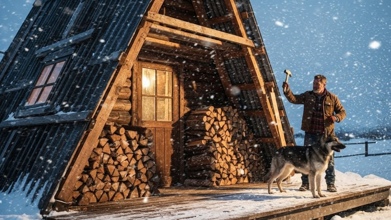 Соседи смеялись над «домиком для дров» ветерана — пока он не спас их от -40°F (-40°C).