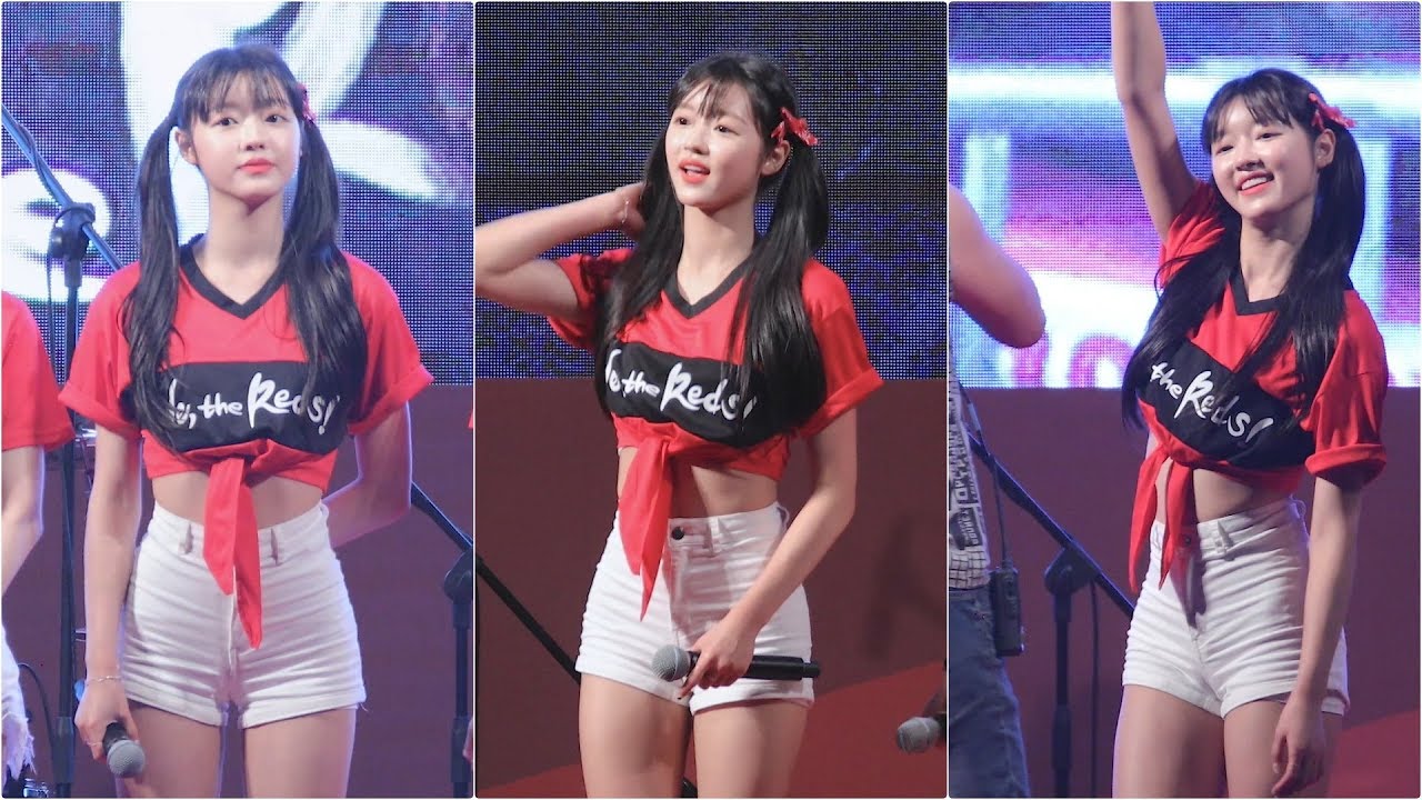 180623 오마이걸 유아 직캠 (Oh My Girl/YooA) - 인사 & 멘트모음 @월드컵 거리응원(광화문광장)/Fancam By 쵸리(Chori)