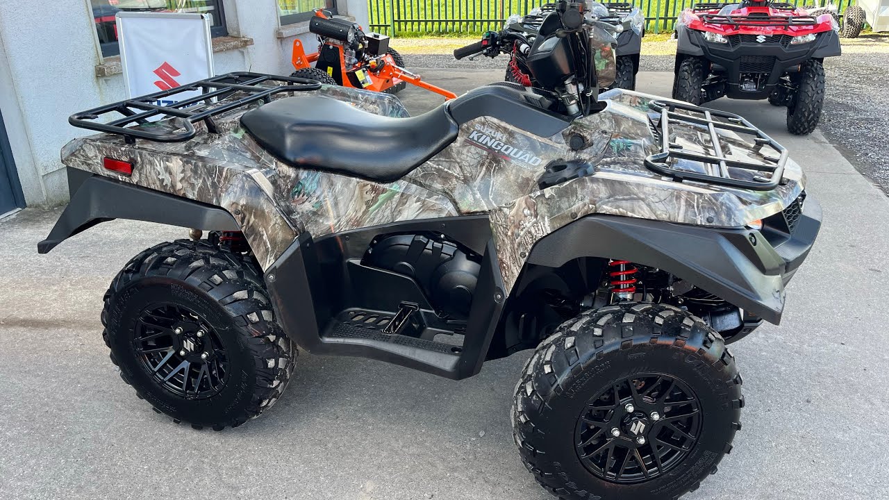 2024 Suzuki KingQuad 500 EPS ‘Special Edition’ with 404 hours 