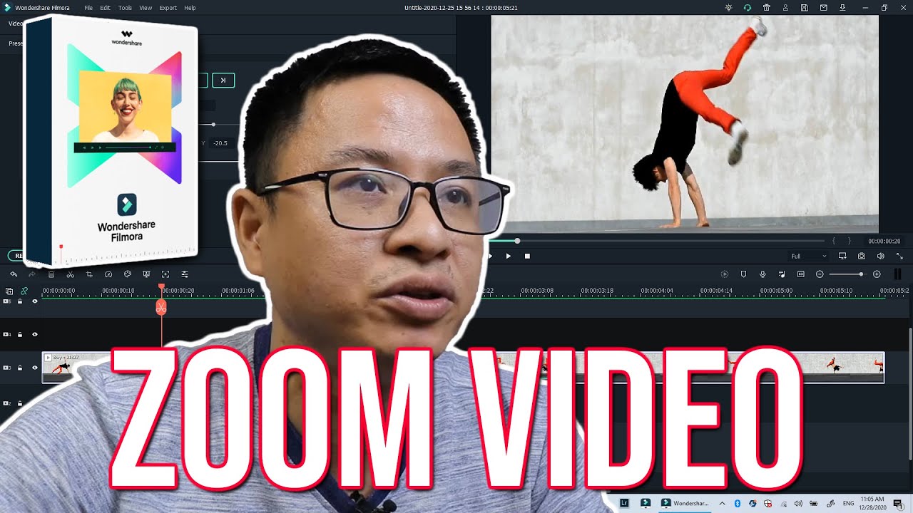 Filmora X: How to Zoom in Video?