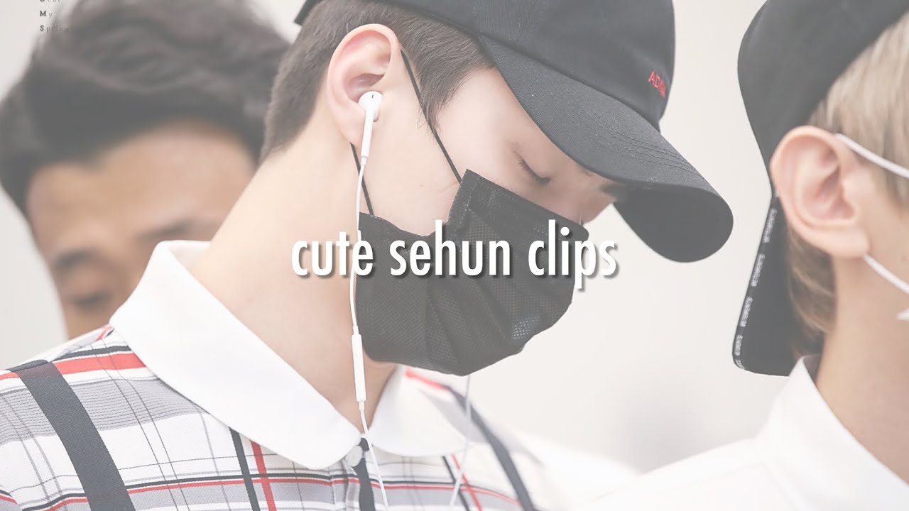 cute sehun clips for editing [1080p]