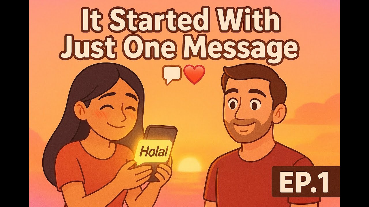 EP.1: How Language Exchange Led to Love &ndash; Animated True Story 💬💖