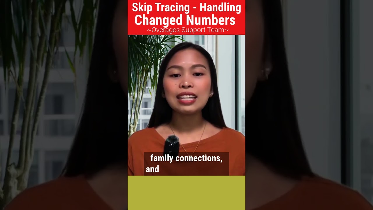 Skip Tracing Handling Changed Numbers