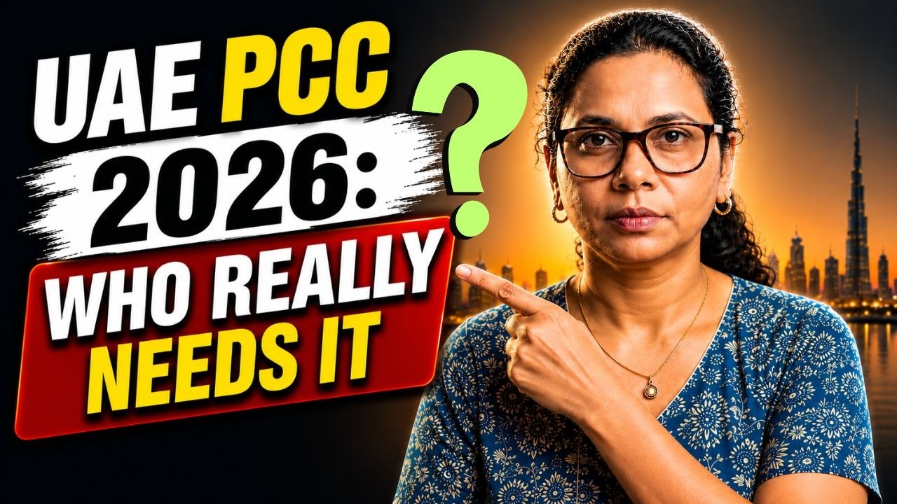 UAE PCC 2026: Who Really Needs It? இதான் உண்மை