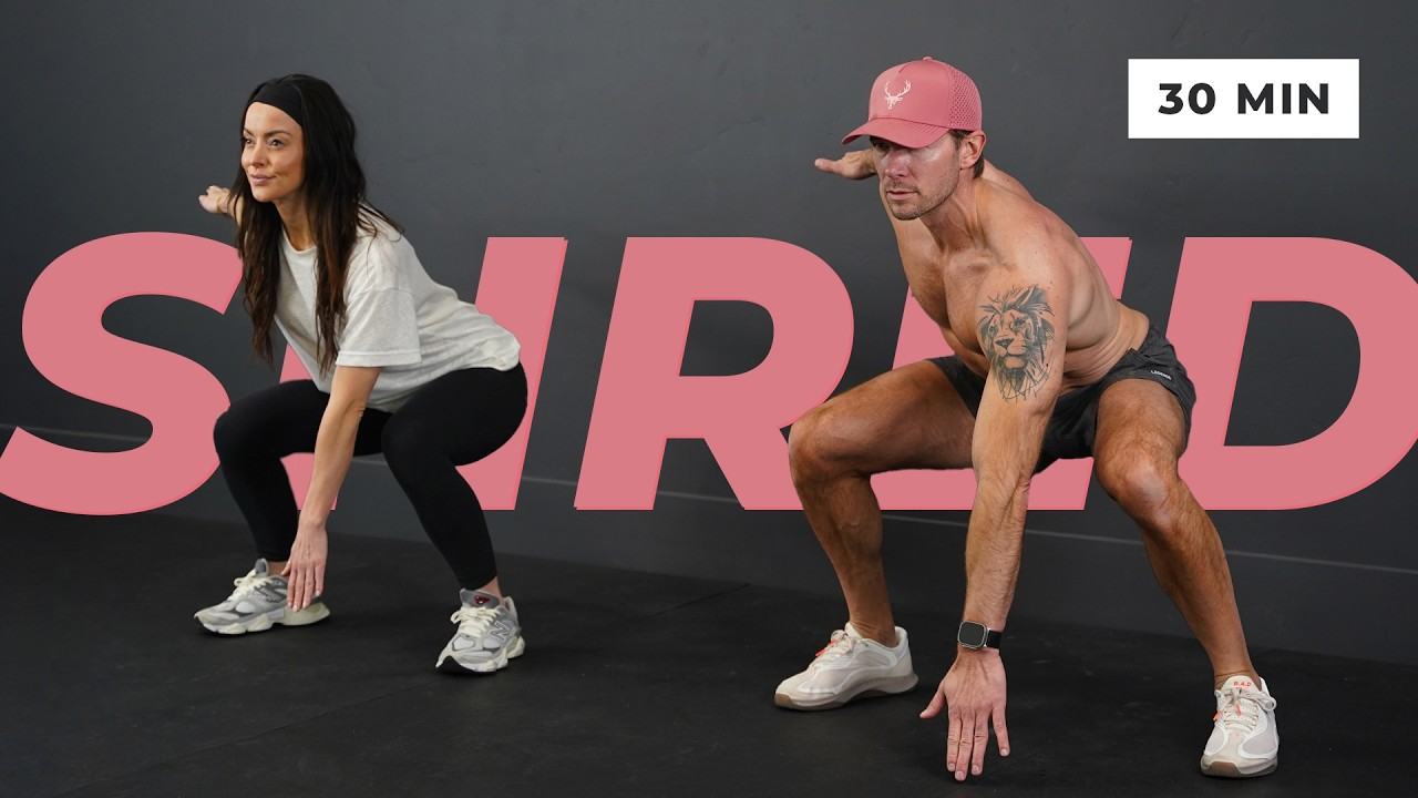 30 Min Fat Burning HIIT Workout at Home | No Equipment Needed