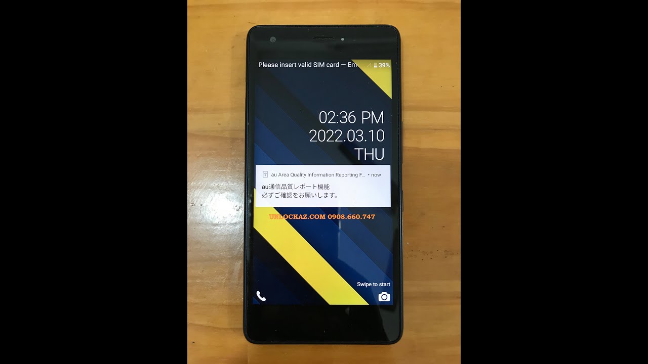 Unlock Kyocera Qua Phone QZ KYV44 thành công 100% trong 20 phút