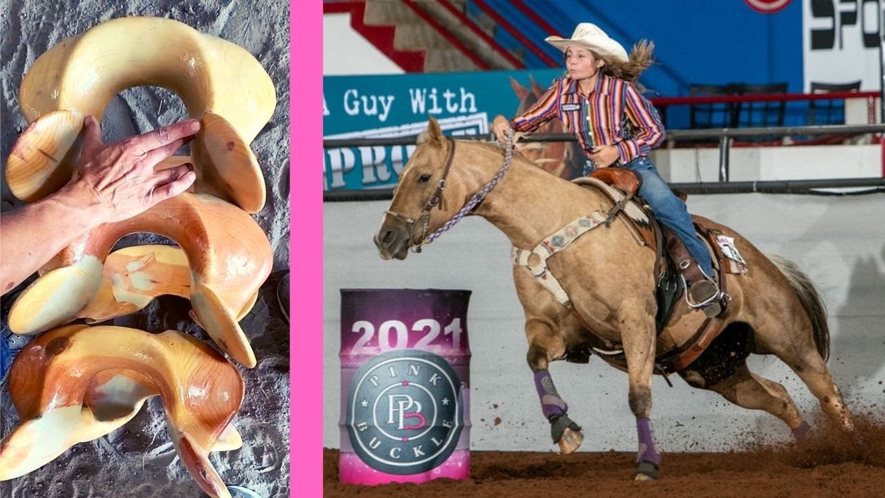Burn's SADDLE FITTING with an expert! (barrel horse back pain)