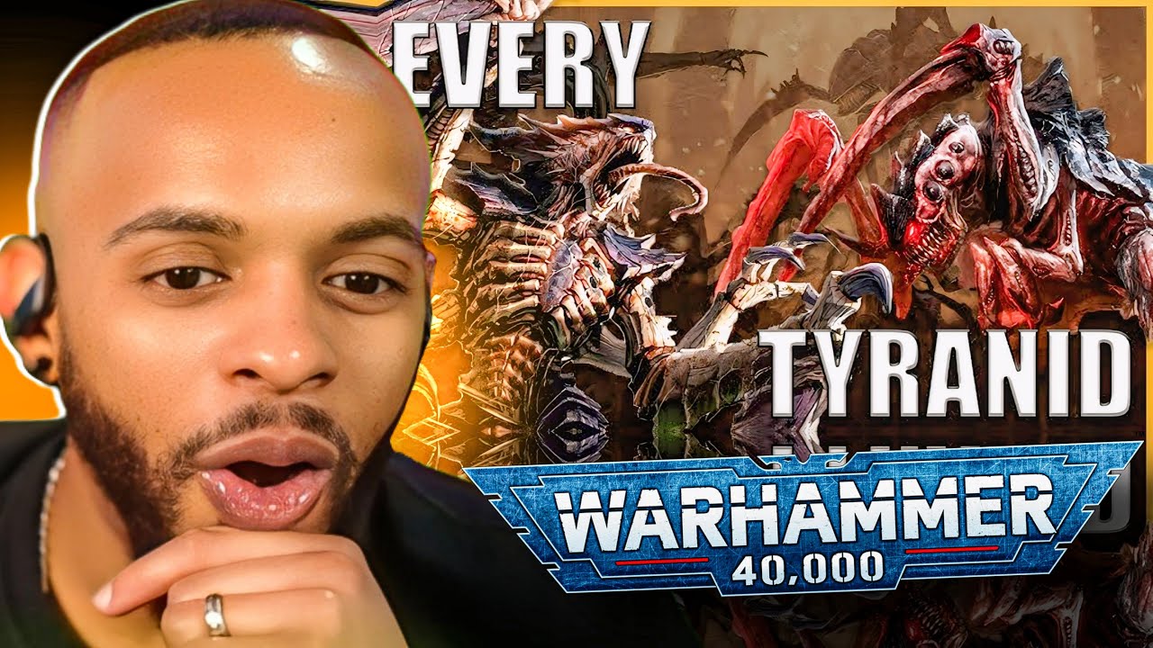 The MOST HORRIFYING Aliens in 40K! Every Tyranid Form EXPLAINED! | Warhammer 40K Lore Reaction