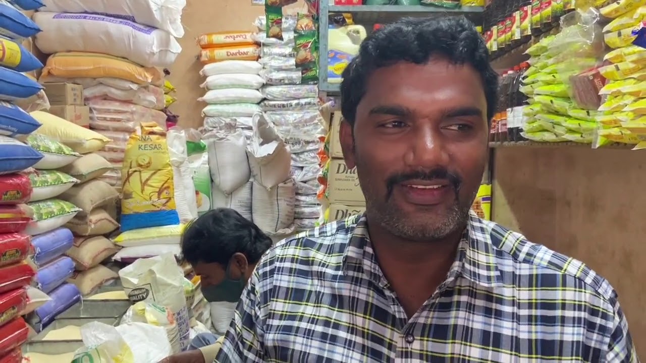 நாங்கள் மளிகை வாங்கும் மொத்தவிலை கடை Bangalore Wholesale Provisions Shop