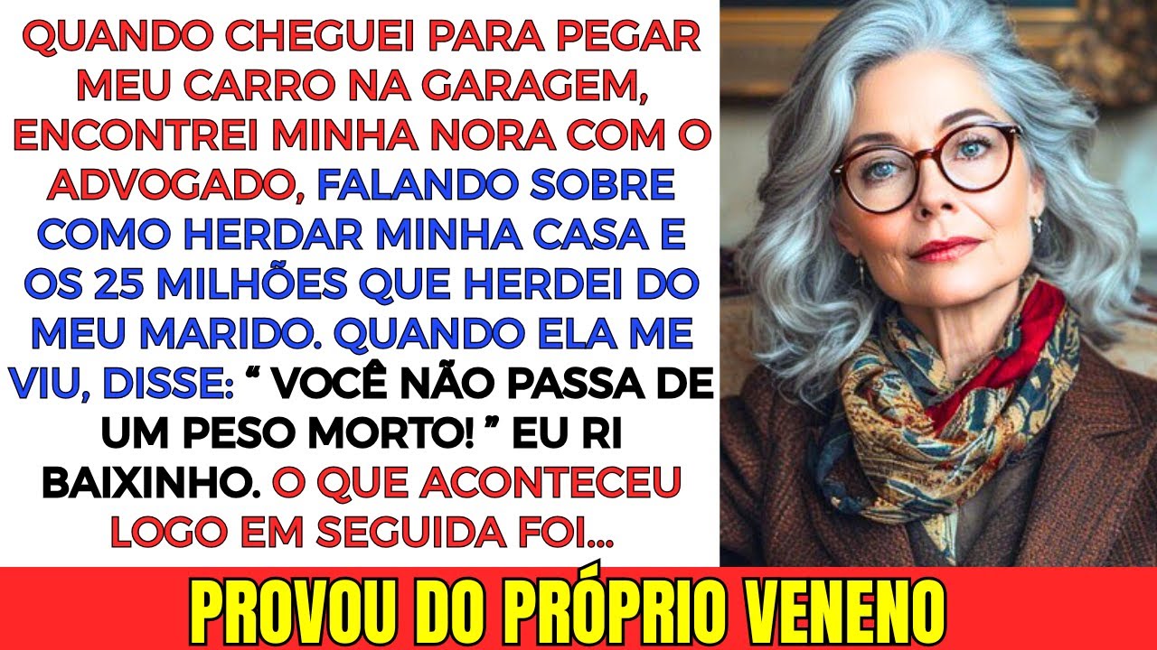 Minha nora tentou roubar minha herança de 25 milhões e o que fiz deixou todos em choque... Mas...