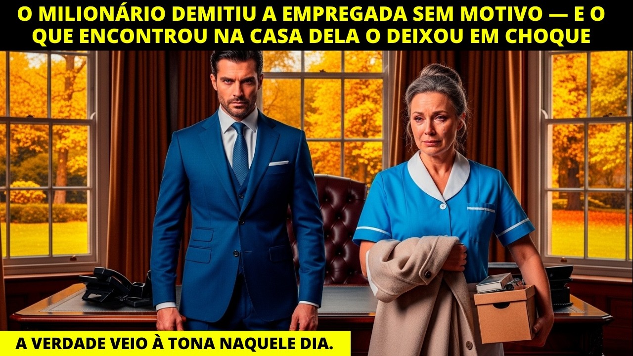 O MILIONÁRIO DEMITIU A EMPREGADA SEM MOTIVO — E O QUE ENCONTROU NA CASA DELA O DEIXOU EM CHOQUE