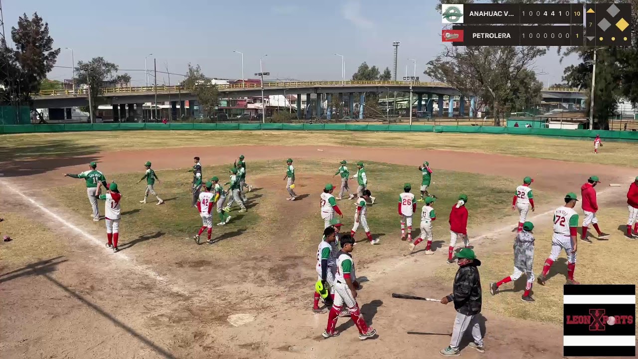 ALIJ REGION VI TORNEO DISTRITAL ANAHUAC VERDE VS PETROLERA