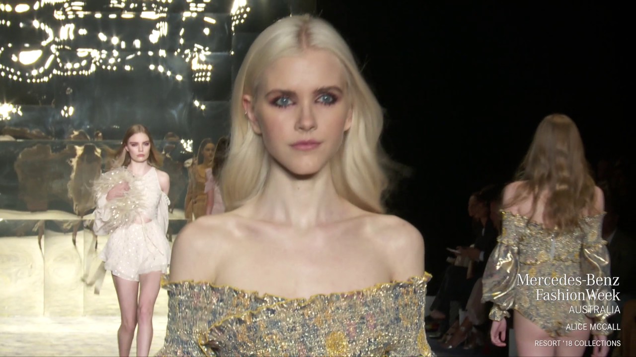 ALICE MCCALL COLLECTION MERCEDES-BENZ FASHION WEEK AUSTRALIA RESORT 18 COLLECTIONS