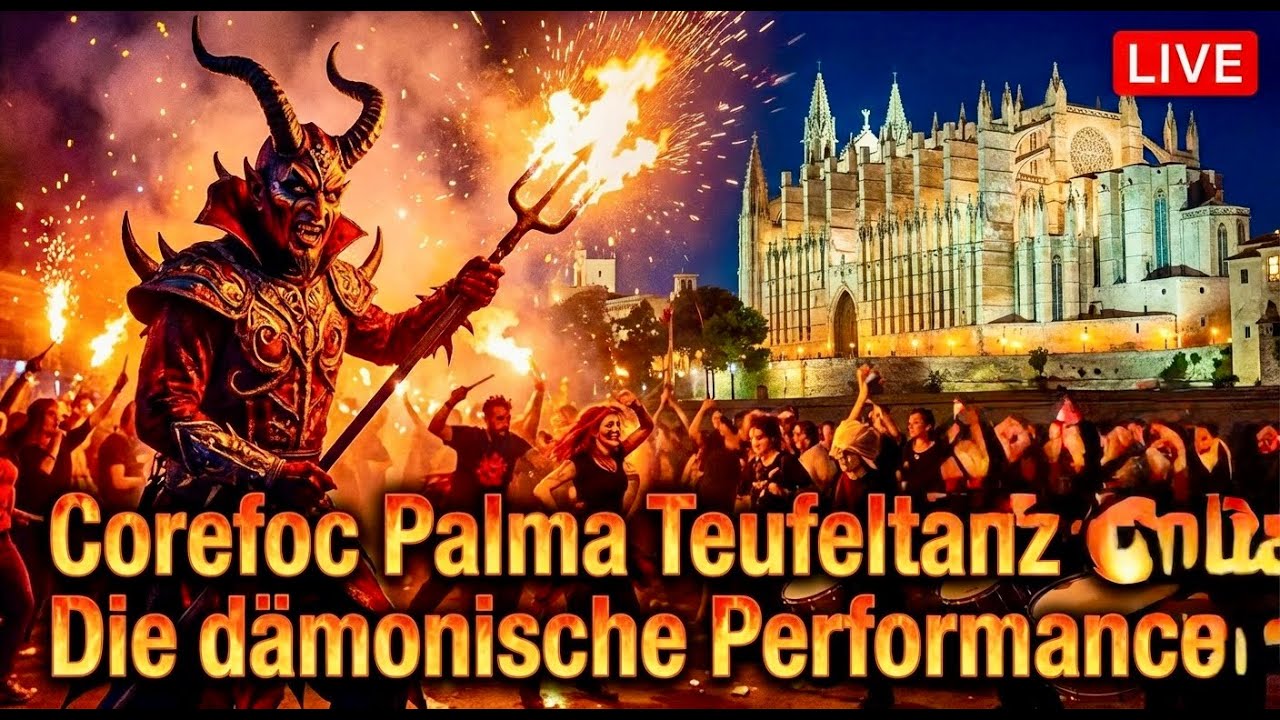 “Corefoc Palma Teufeltanz 🔥 – Die dämonische Performance