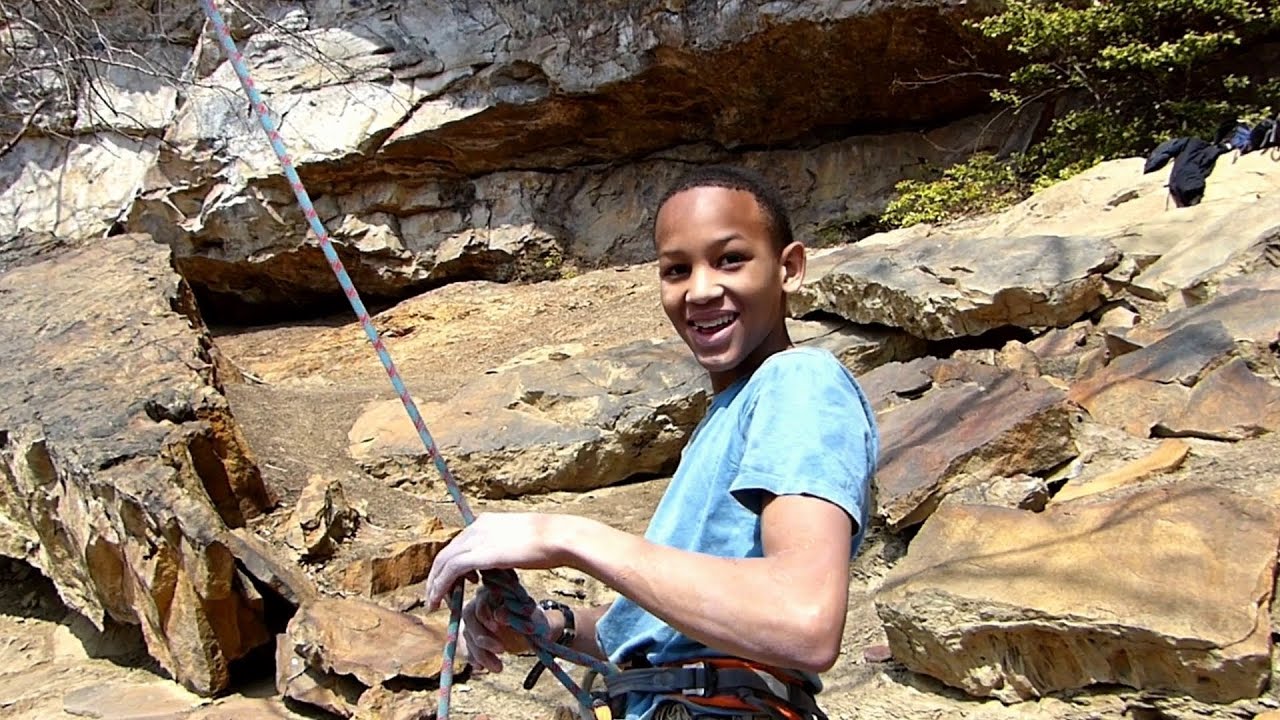 Kai Lightner(13yo) sends Proper Soul 5.14a at the New River Gorge