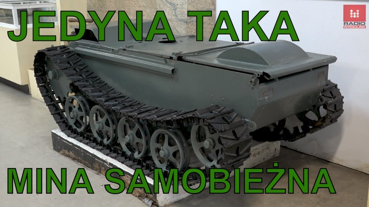 Jedyna taka mina samobieżna w #Muzeum Wojsk Inżynieryjnych i Chemicznych