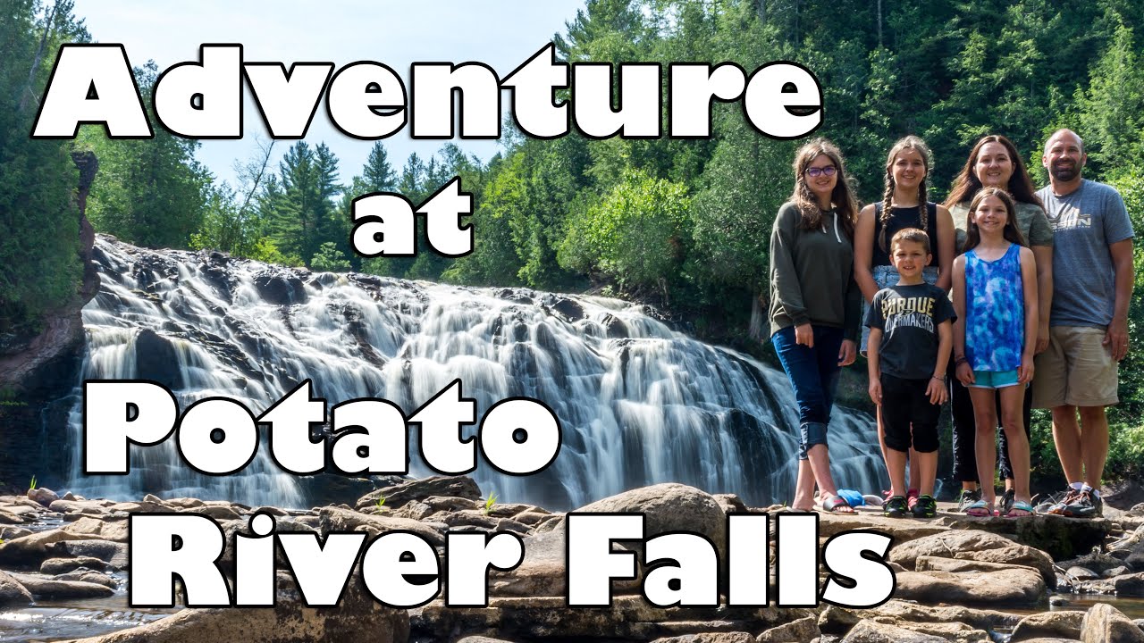 Ep. 10 - Potato River Falls - Wisconsin [Upper Midwest RV Trip]