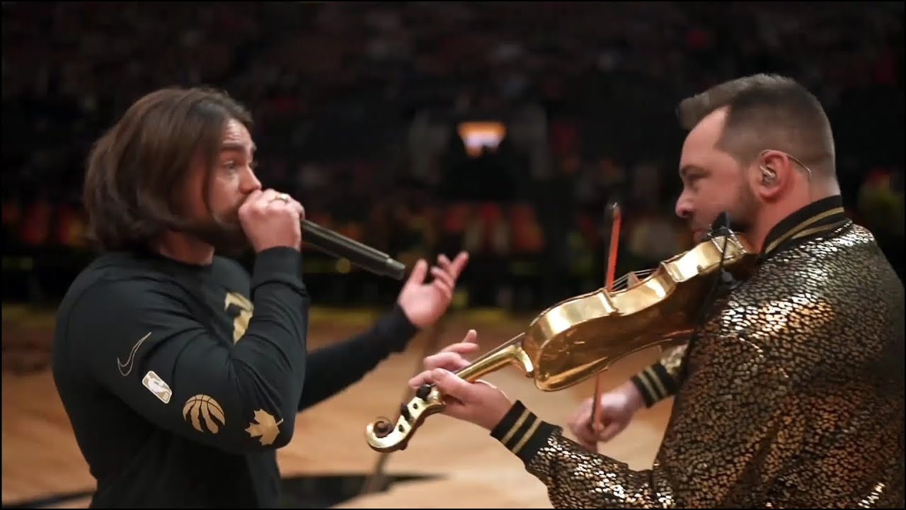 2022 Nemesis Toronto Raptors Halftime Show (Scott Jackson + Dr.Draw) Beatbox + Violin