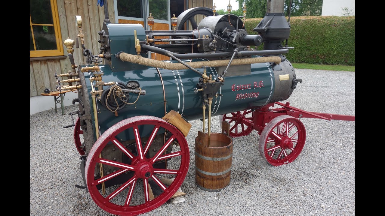 Esterer Lokomobile; Erklärung einer Dampfmaschine von 1930
