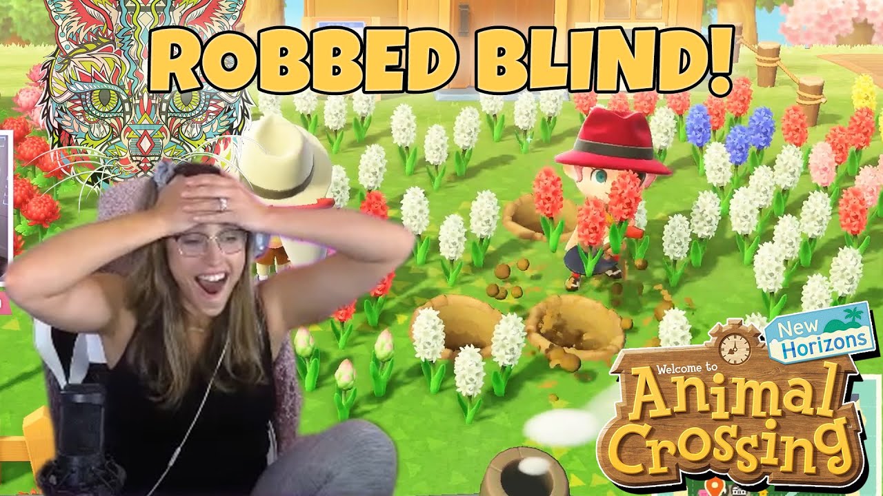 ROBBED BLIND! (Animal Crossing: New Horizons) | HayliNic