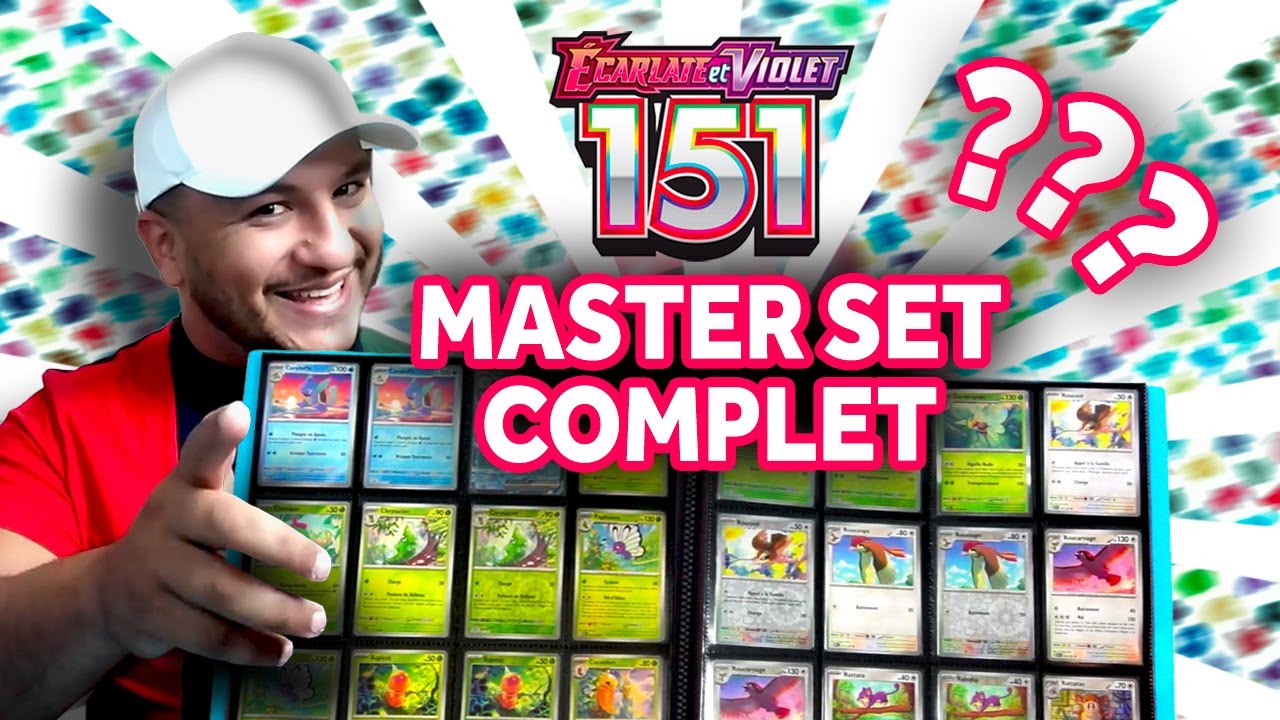 MASTER SET TERMINÉ ? La fin du défi Pokémon 151 FR !