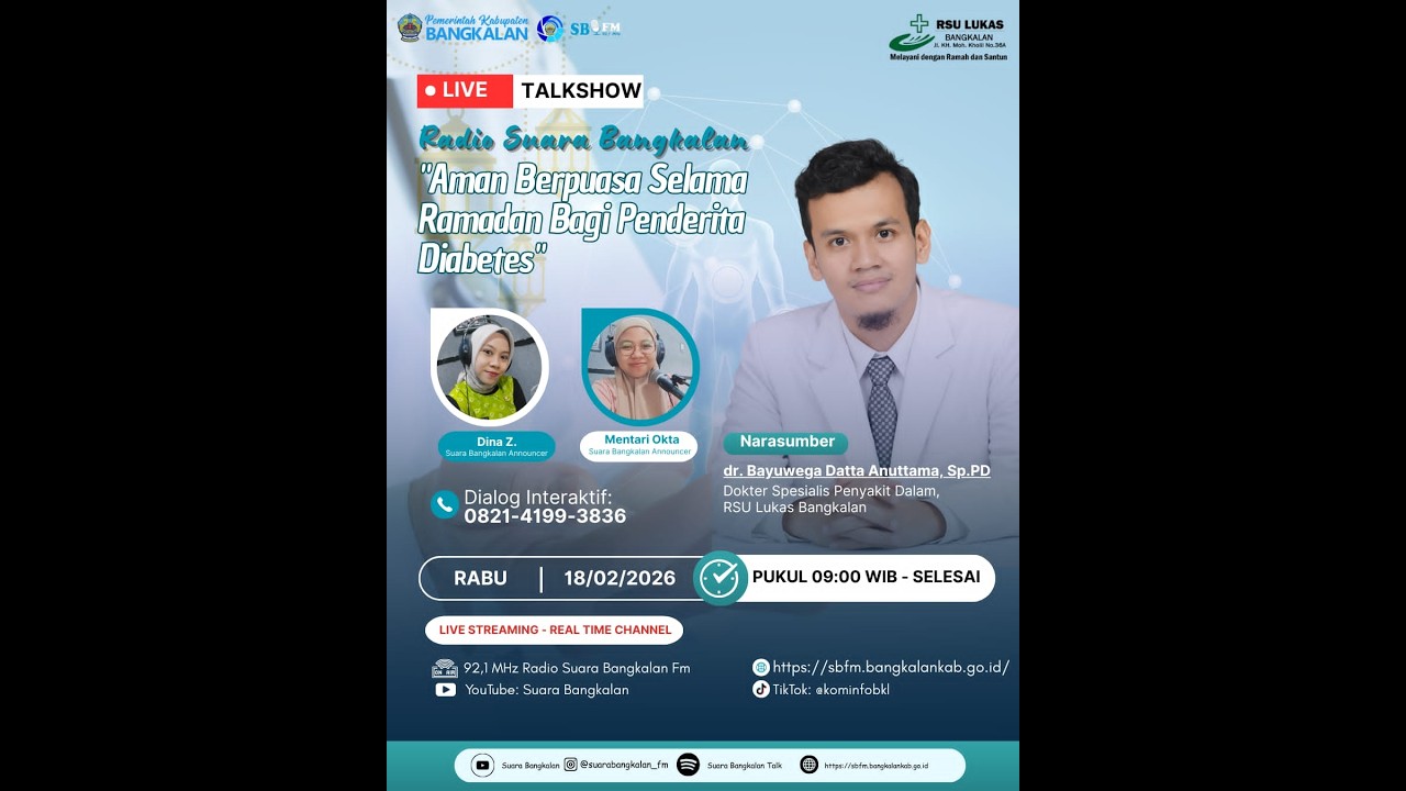 LIVE TALKSHOW RADIO SUARA BANGKALAN: 