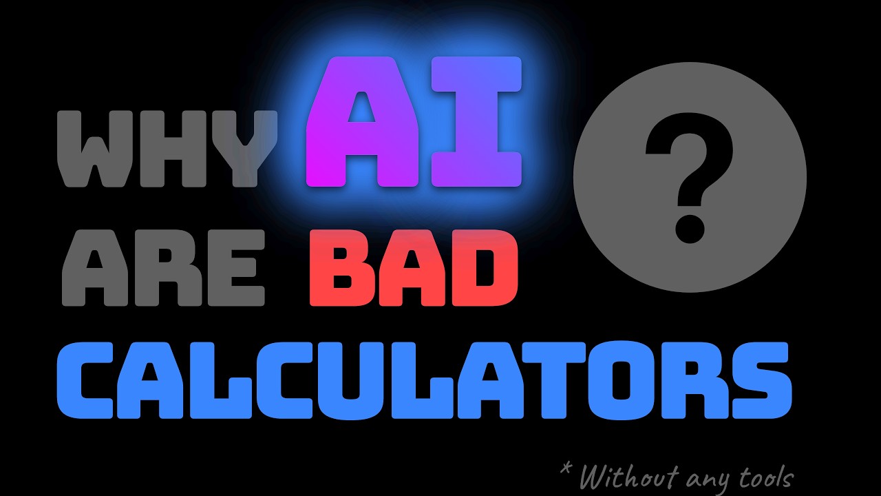 Why Large Language Models Are Bad at Calculation