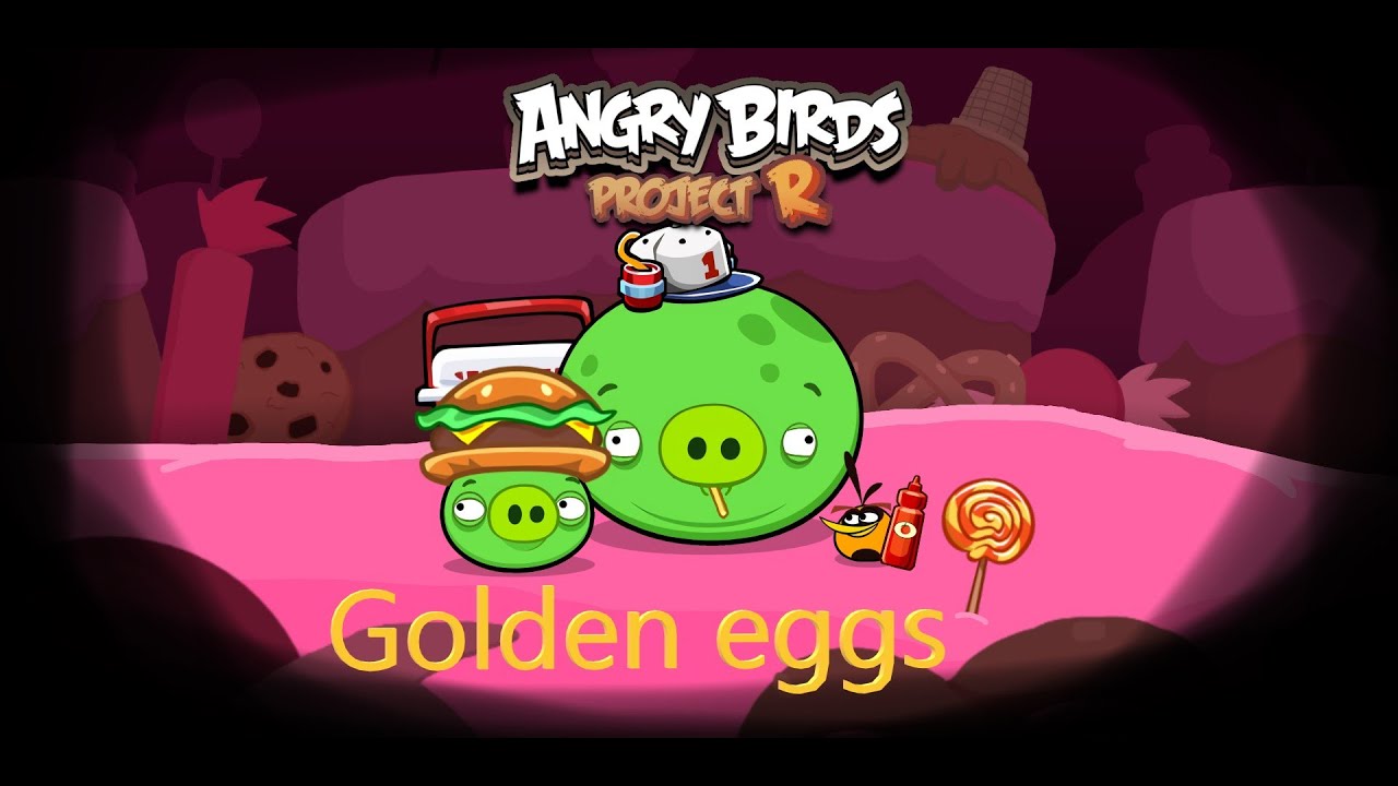 Angry birds Project R golden eggs