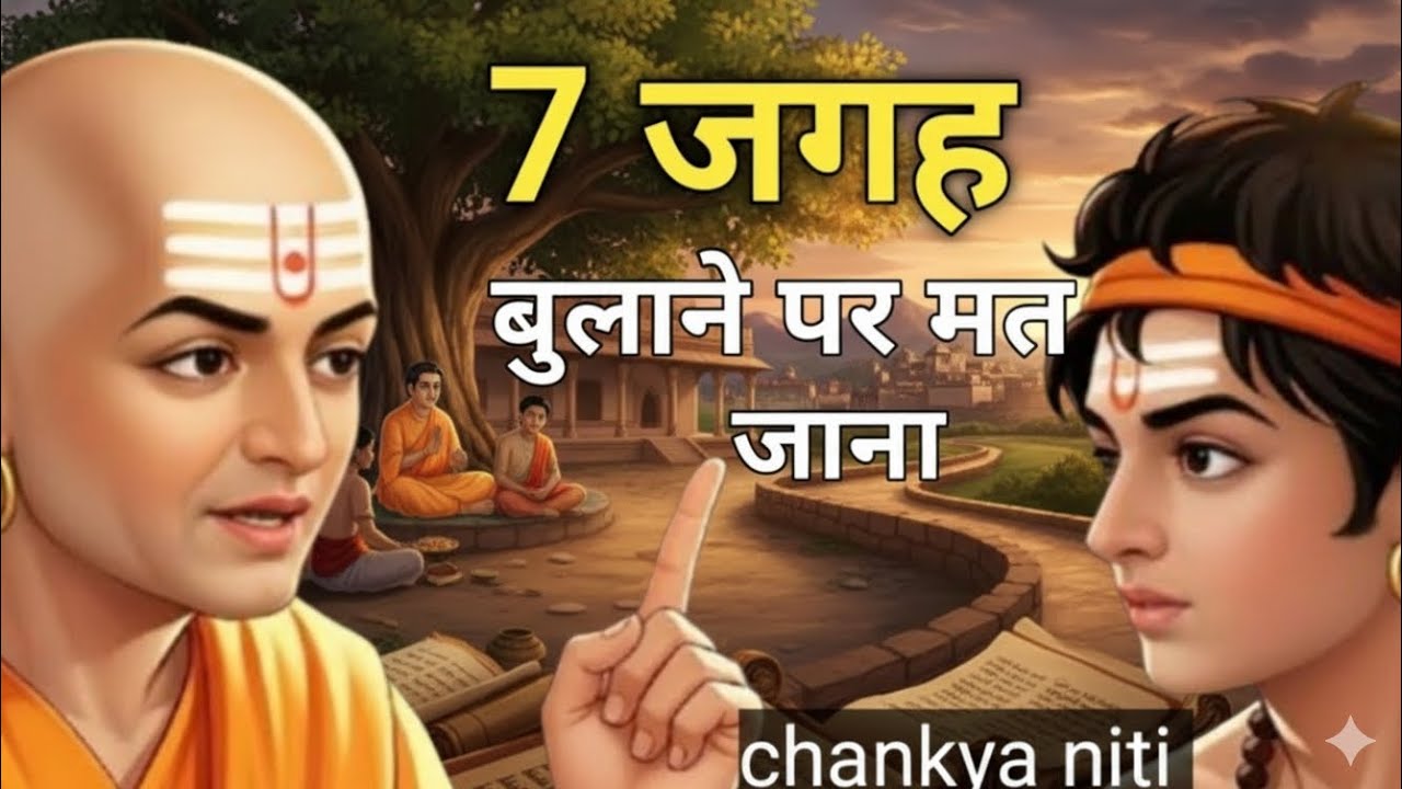 7 जगह बुलाने पर मत जाना || Chanakya Niti || Chanakya Niti That Can Save Your Life 🤔