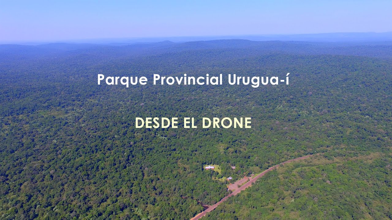 Parque Provincial Urugua-&iacute; desde el drone