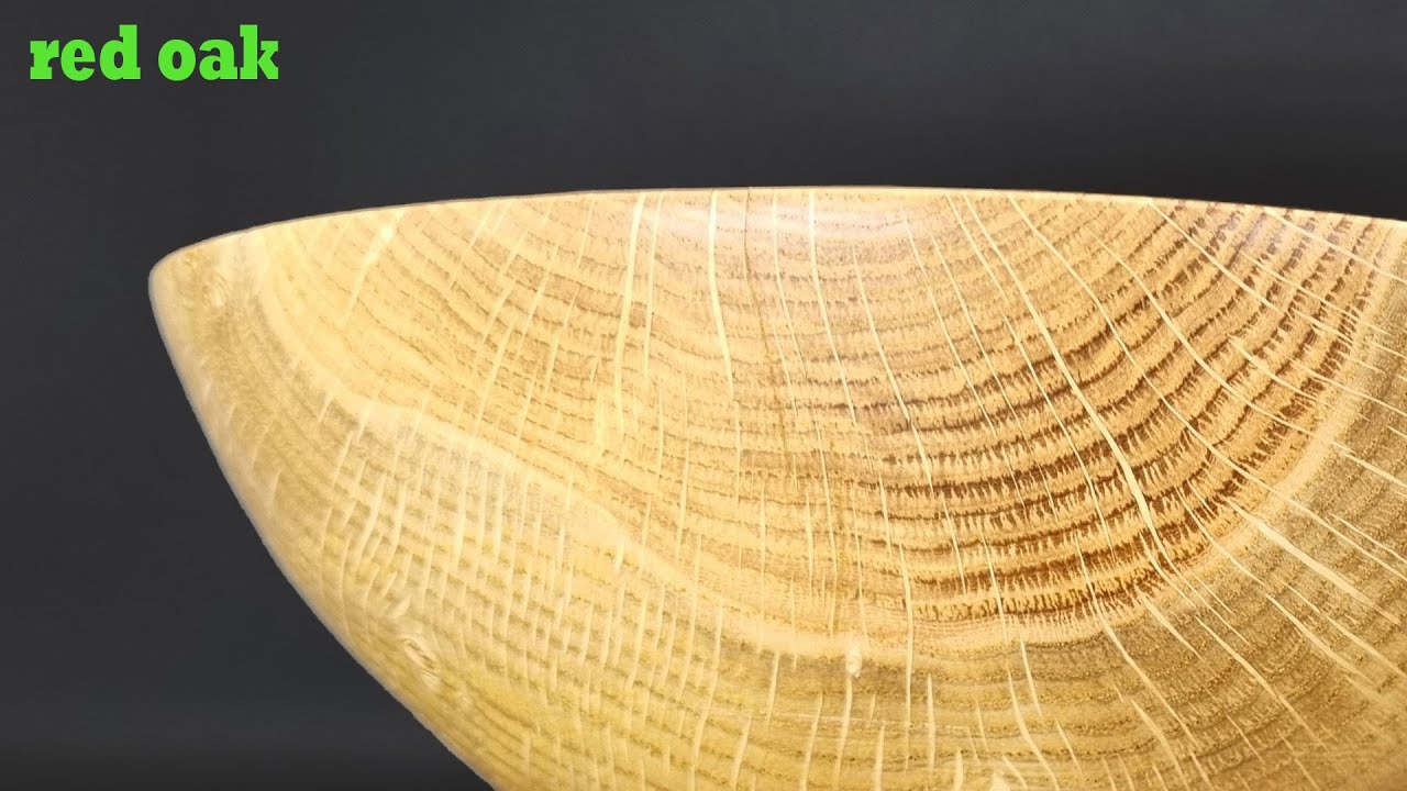 чаша КРАСНЫЙ ДУБ - #woodturning #diywoodturning #diy