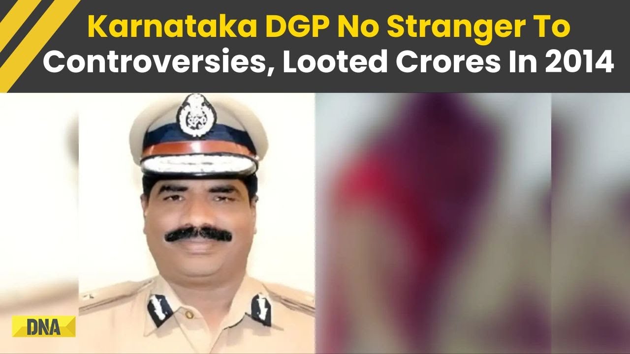DGP Ramachandra Rao Viral Video: Karnataka DGP Not New to Controversies, Looted Crores In 2014