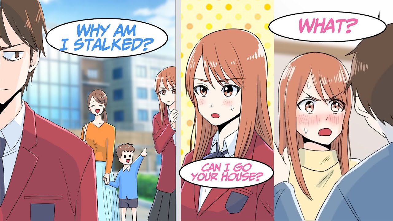 I'm Being Stalked by the Beautiful Queen Bee of the School and She wanna Come to my Home【Manga dub】