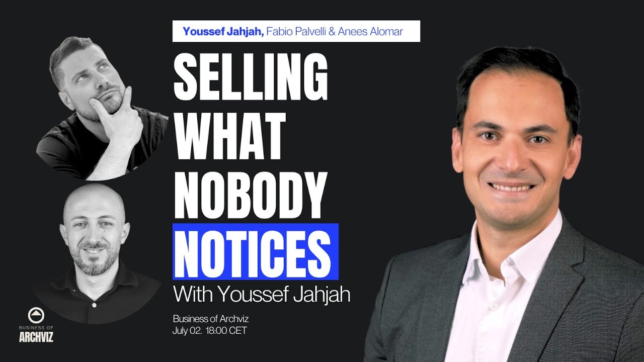 Selling What Nobody Notices - an interview with Youssef Jahjah