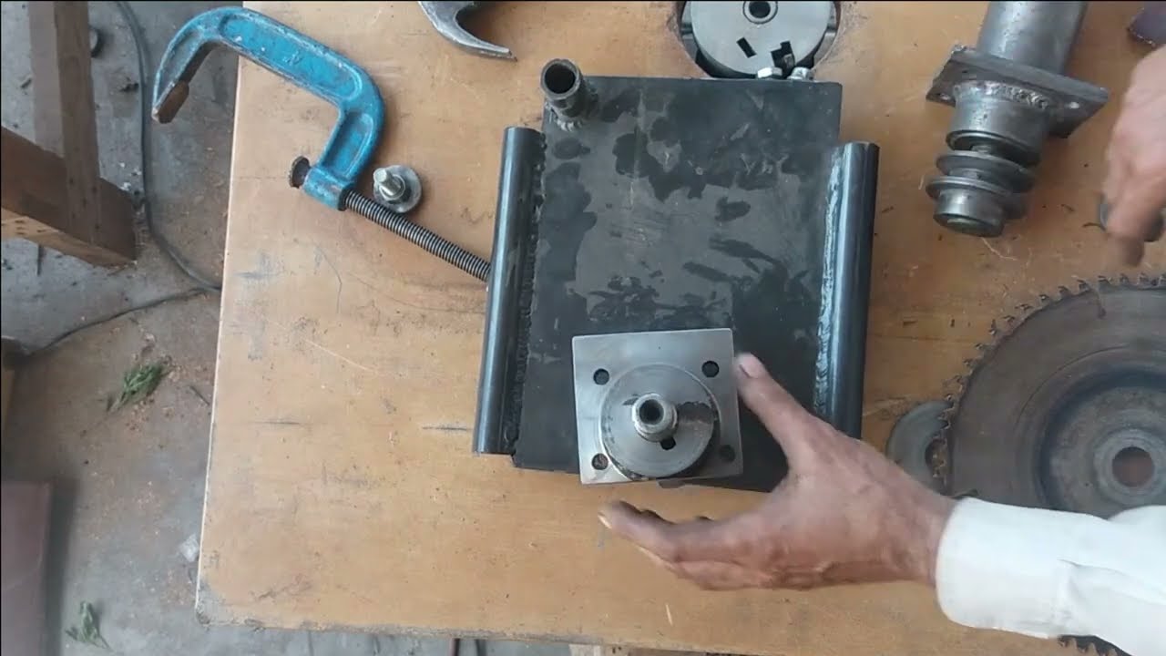 diy tablesaw blade shaft (arbour)