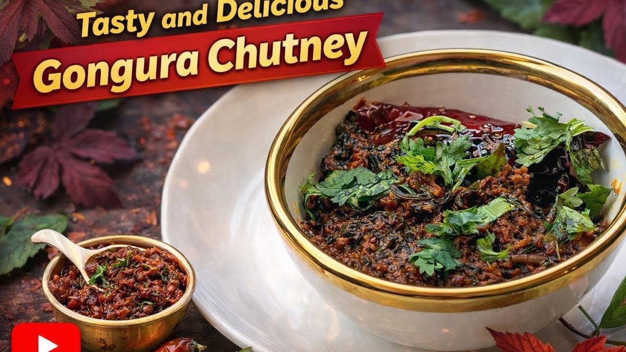 How to make Simple and Tasty Gongura Chutney | Ambadi Chutney || Iron Rich Chutney |