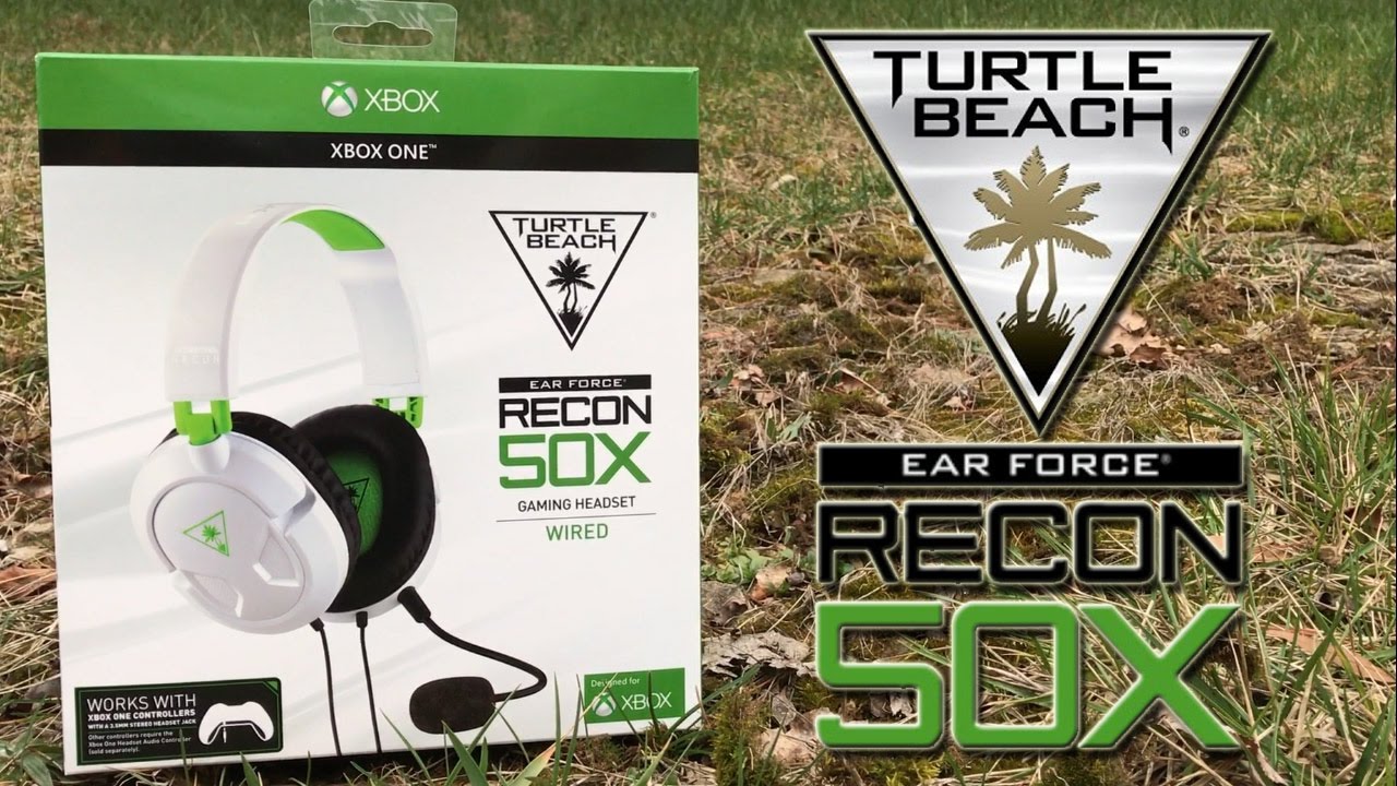 TURTLE BEACHE RECON 50X UNBOXING