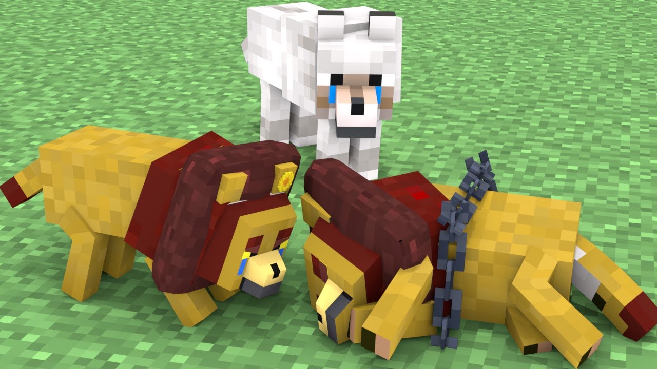 THE WOLF AND THE LION - Minecraft Animation