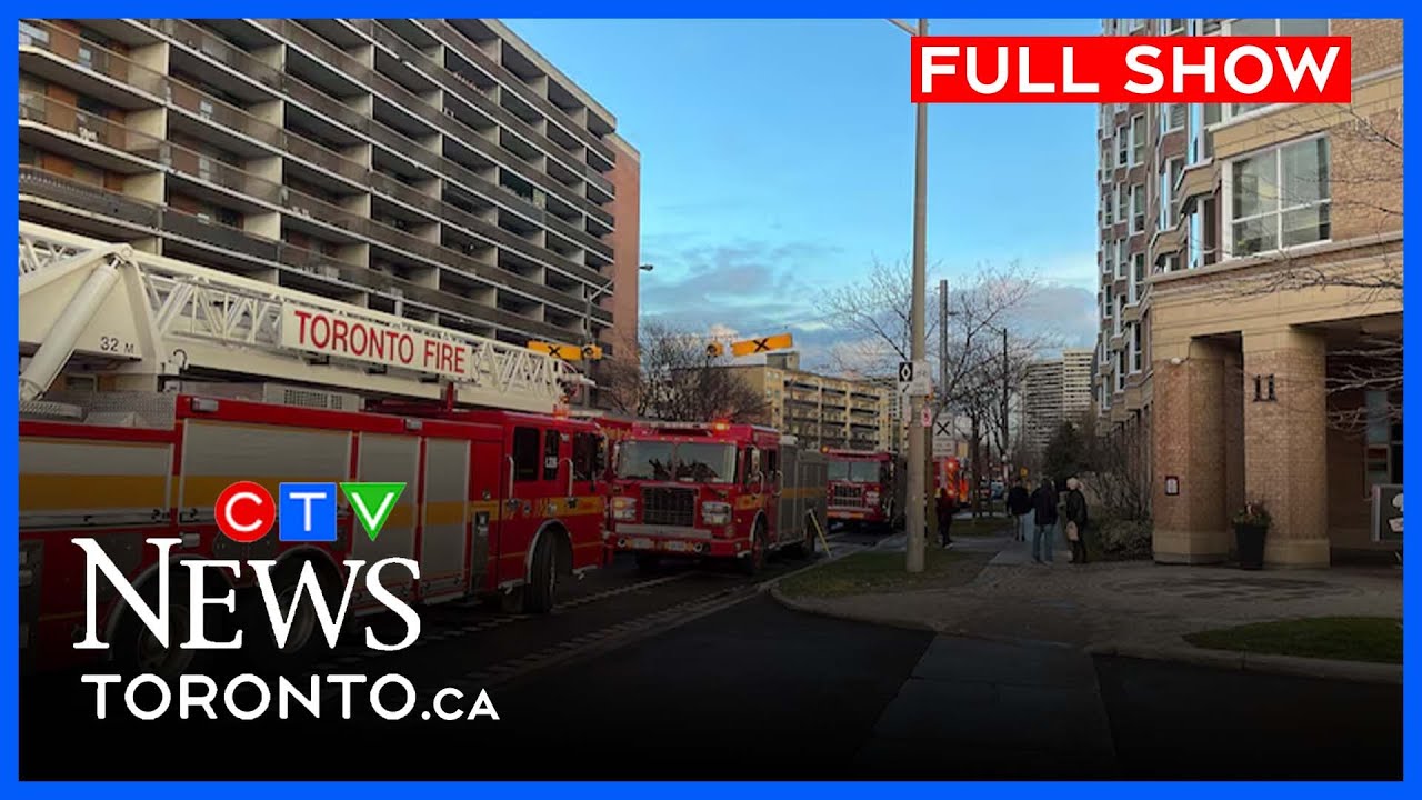 Residents displaced after fire at 2 East York condo's | CTV News Toronto at Six for Nov. 28, 2025