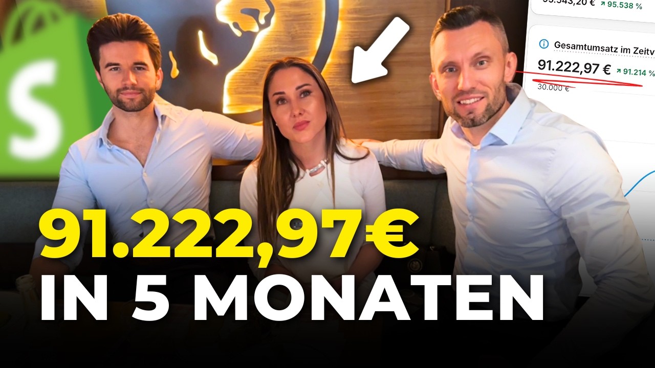 Sie hat 91.222 &euro; in 5 Monaten verdient &ndash; mit Shopify Dropshipping (unglaubliche Story!)
