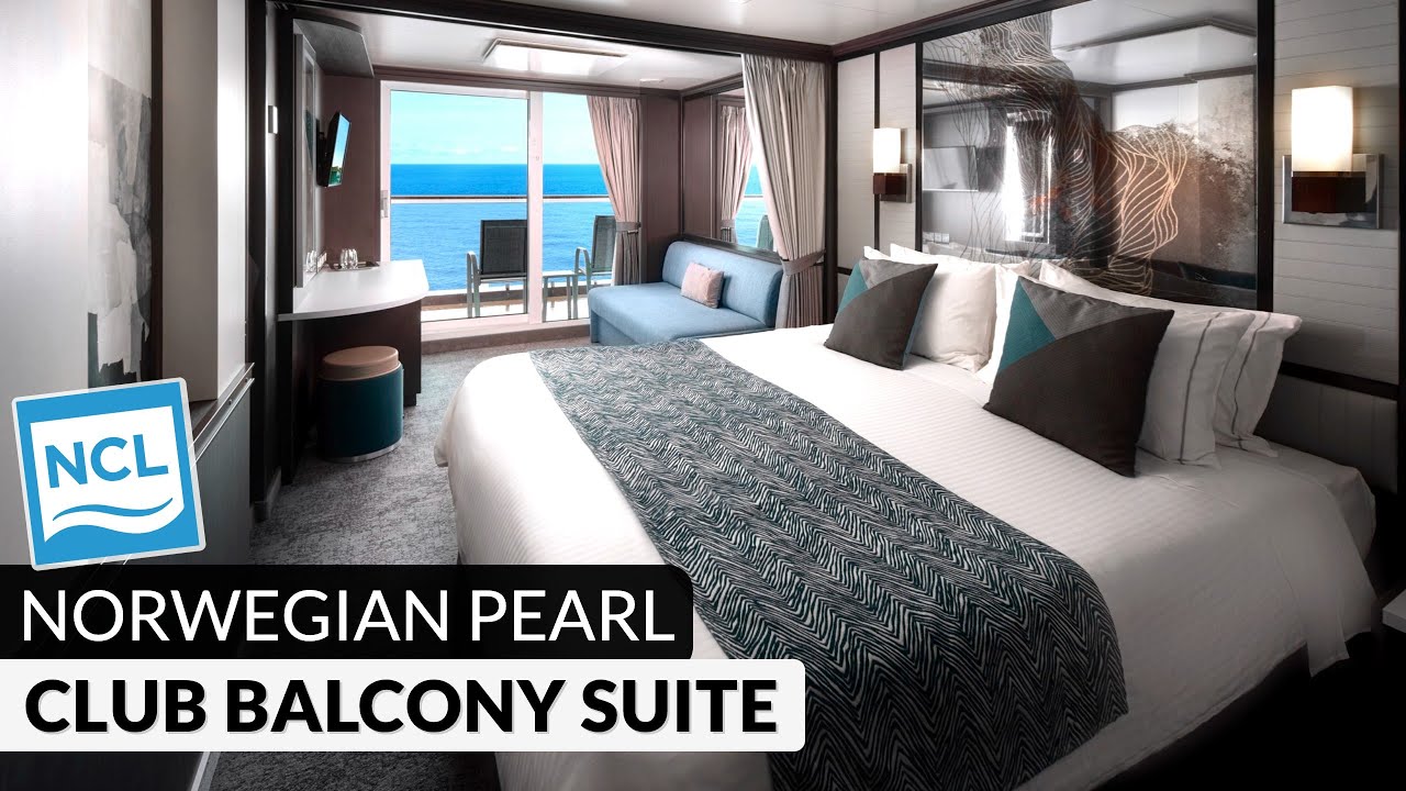 NCL Pearl | Club Balcony Suite Full Walkthrough Tour & Review 4K | Category MA / MB