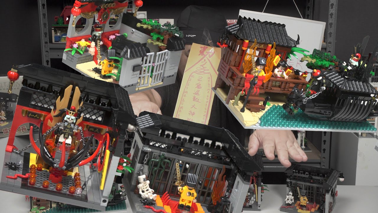 Zombies and Taoist (Mr. Vampire) Series | Brickcool Brick Review KZ701-04