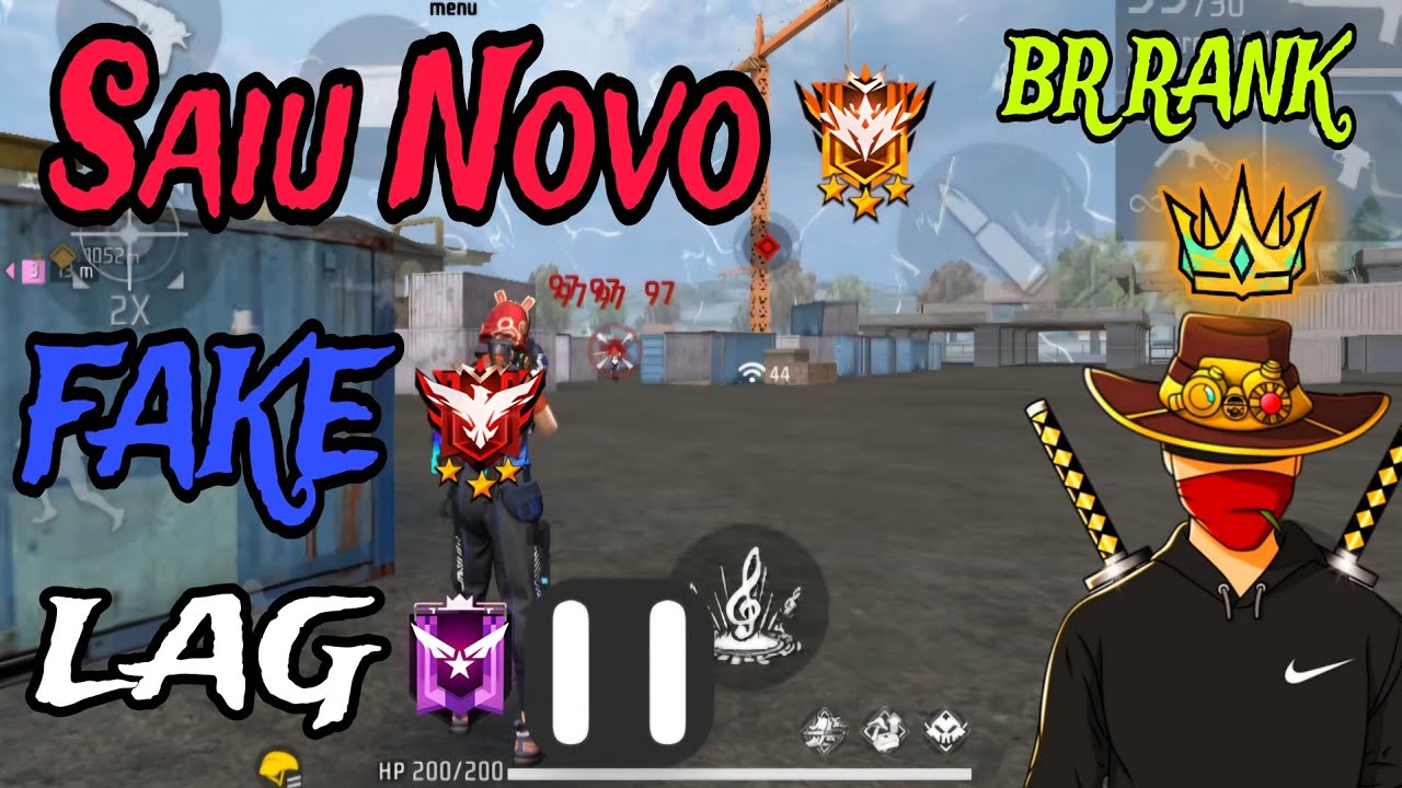 NOVO  FAKE LAG  ATUALIZADO PARA BR RANK CS E SALINHA