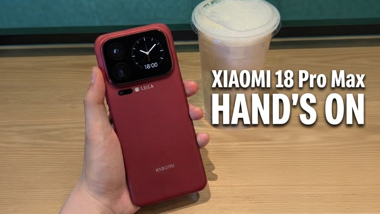 Первый взгляд на Xiaomi 18 Pro Max | Безумное обновление заднего экрана!